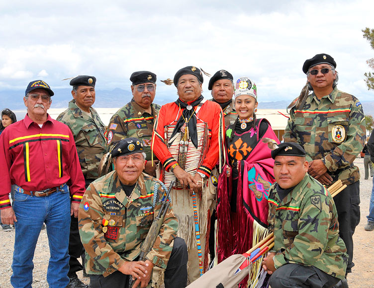 Southern Paiute Veterans Honor Guard